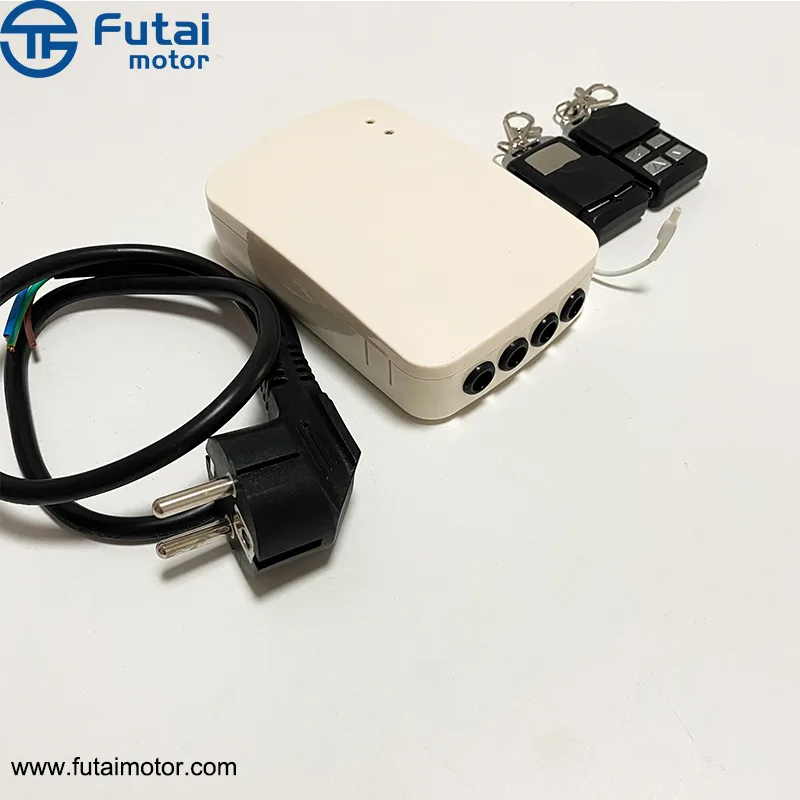 안전 가장자리 수신기가 있는 차고 문 컨트롤러